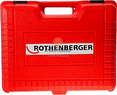 Чемодан ручного резьбонарезного клуппа Rothenberger Super Cut Set NPT 1/2"-3/4"-1"-1 1/4"-1 1/2"-2"