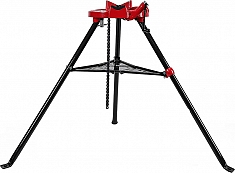 Складной трубный верстак-тренога с цепными тисками Remmers Tristand 1/8-6 Складной трубный верстак-тренога с цепными тисками Remmers Tristand 1/8-6