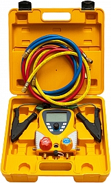 Цифровой манометрический коллектор со шлангами и клеммами в кейсе Voll V-MGC Digital Цифровой манометрический коллектор со шлангами и клеммами в кейсе Voll V-MGC Digital